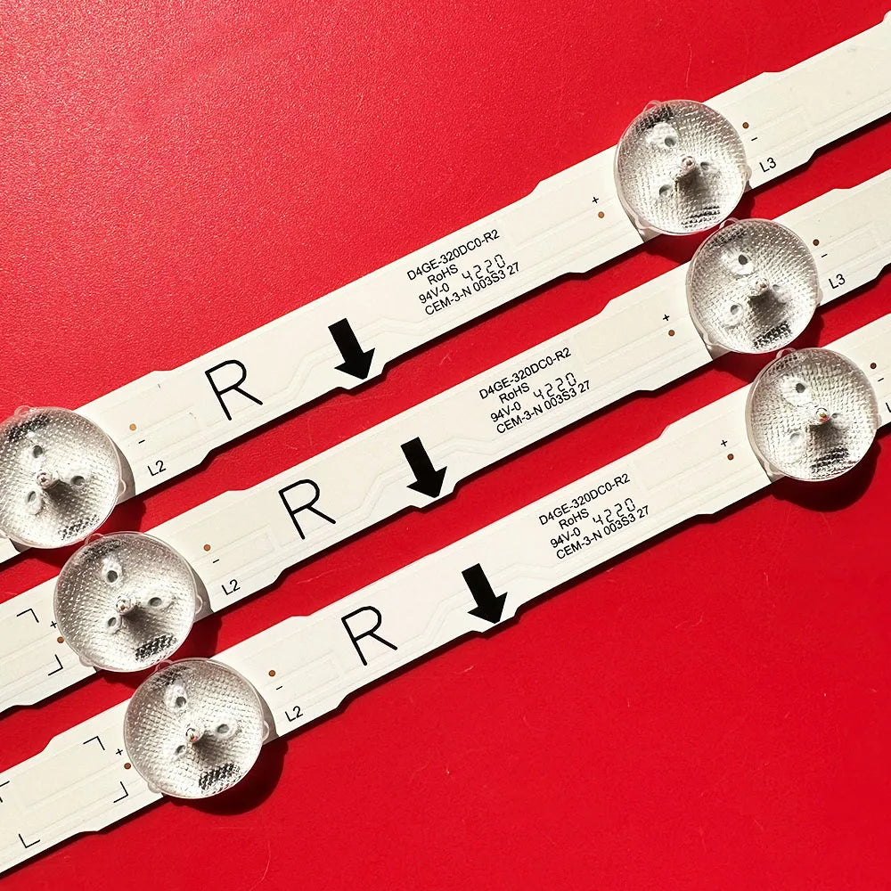 1/3Sets LED Backlight Strip for 2014SVS32HD D4GE-320DC0-R2 U