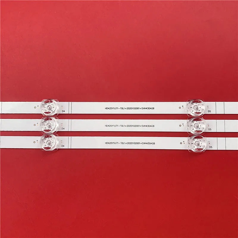 LED Backlight Strip for 43A6B9TUK 43C350KE T430QVN03.7 CRH BXBT43Y1303006030AKREV1.0 43A6EG 43A6FG 43A66G