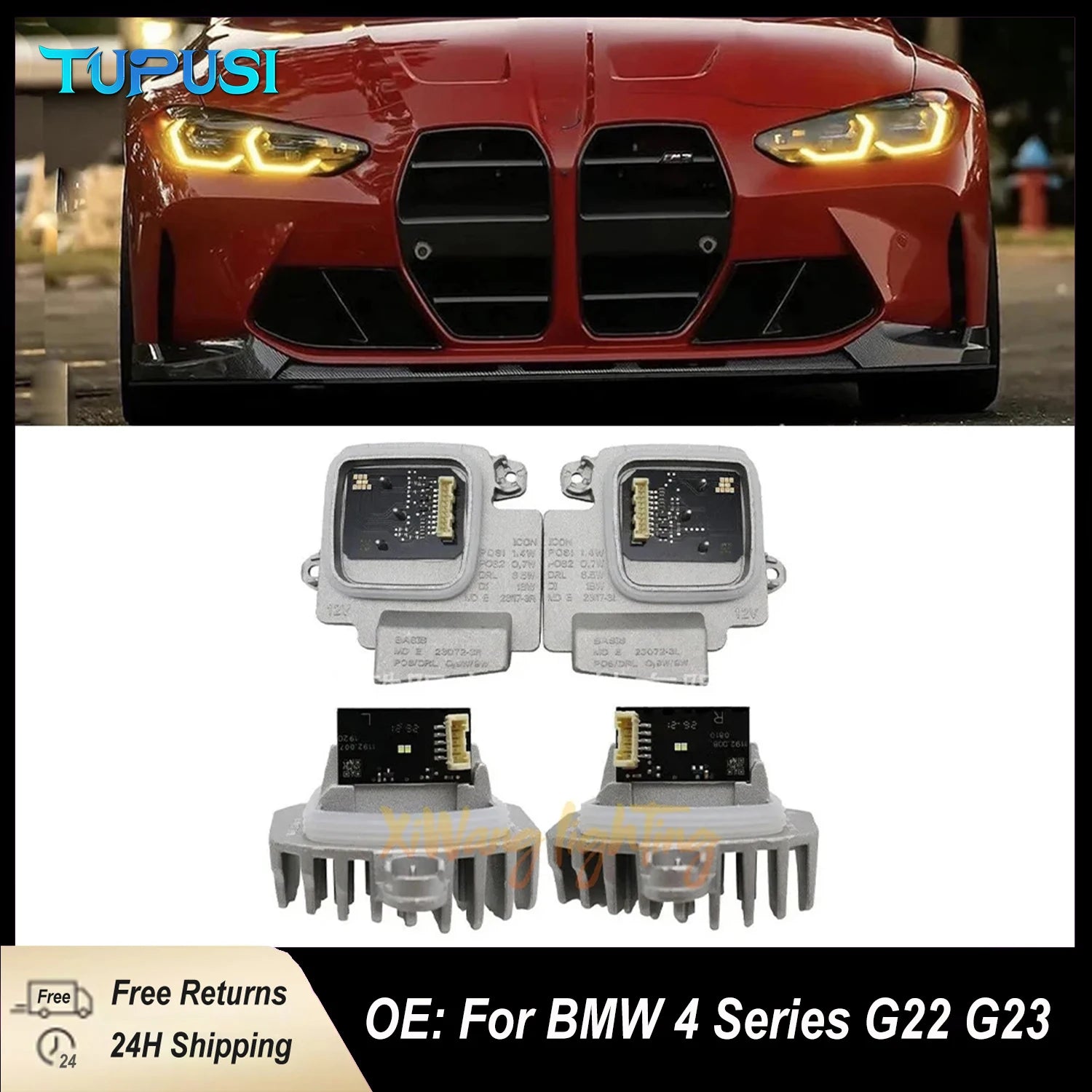 DRL LED Modules Board Set 9851047 for BMW G23 G80 G22