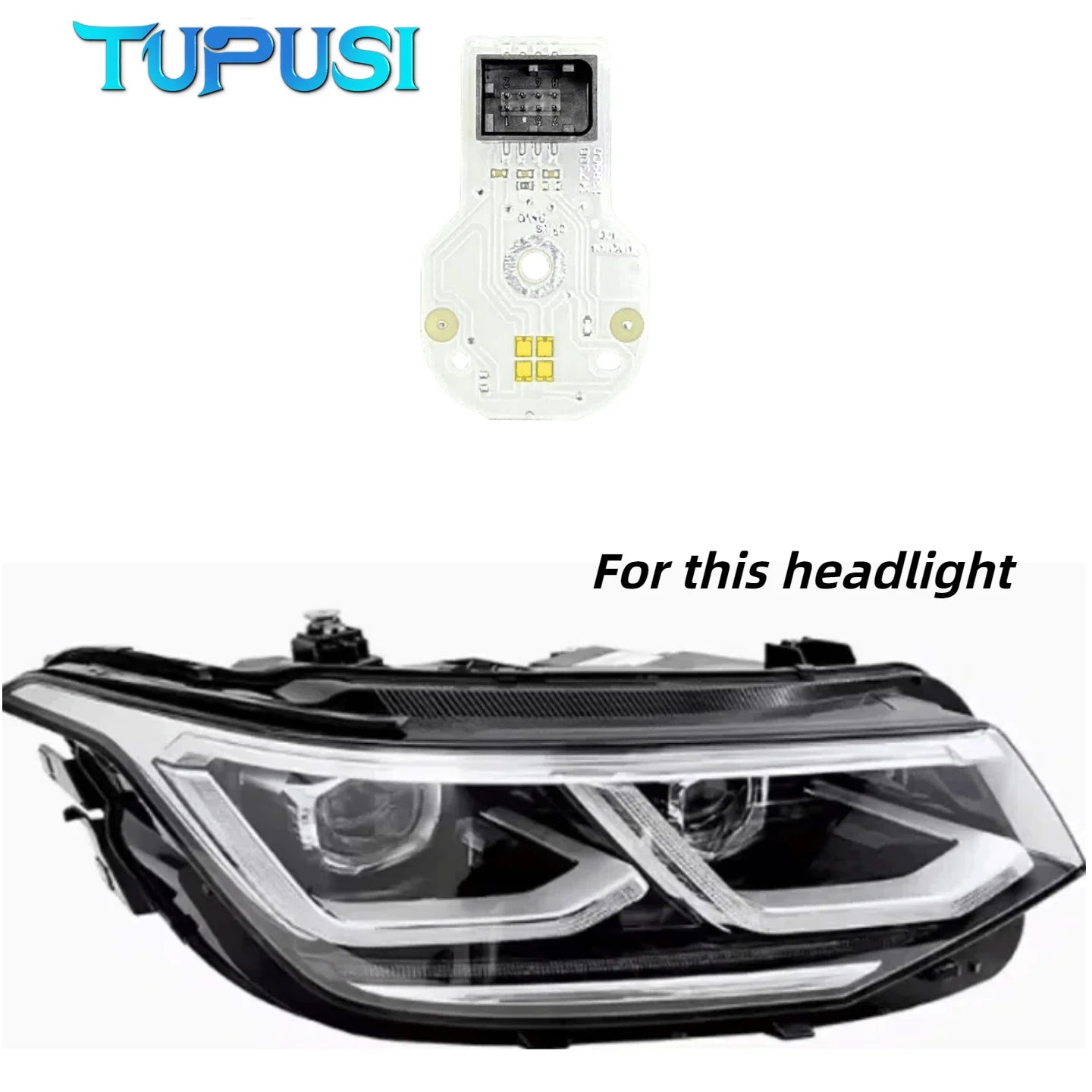 Ballast Chip Car Headlights DRL Chip Circuit Board Light Source for Volkswagen