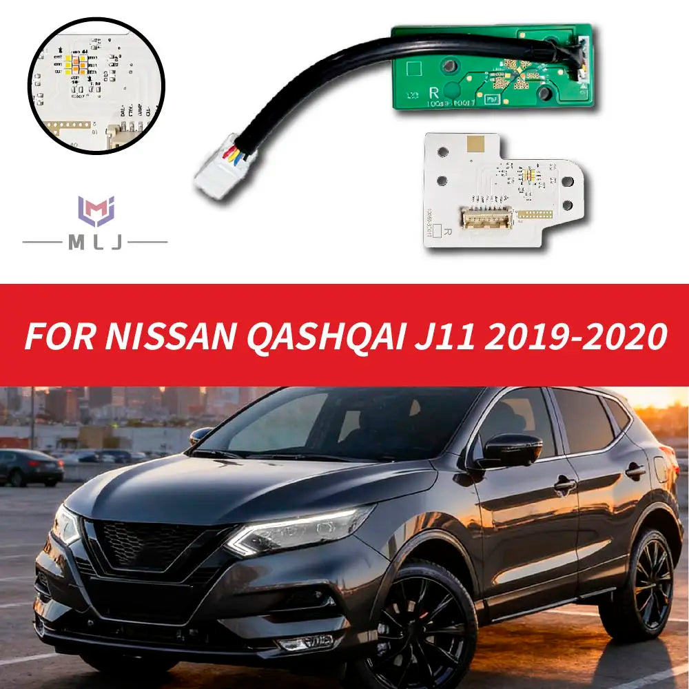 Angel Eyes DRL Daytime Running Light Boards Turn Signal Light Boards for Nissan J11 2019-2020