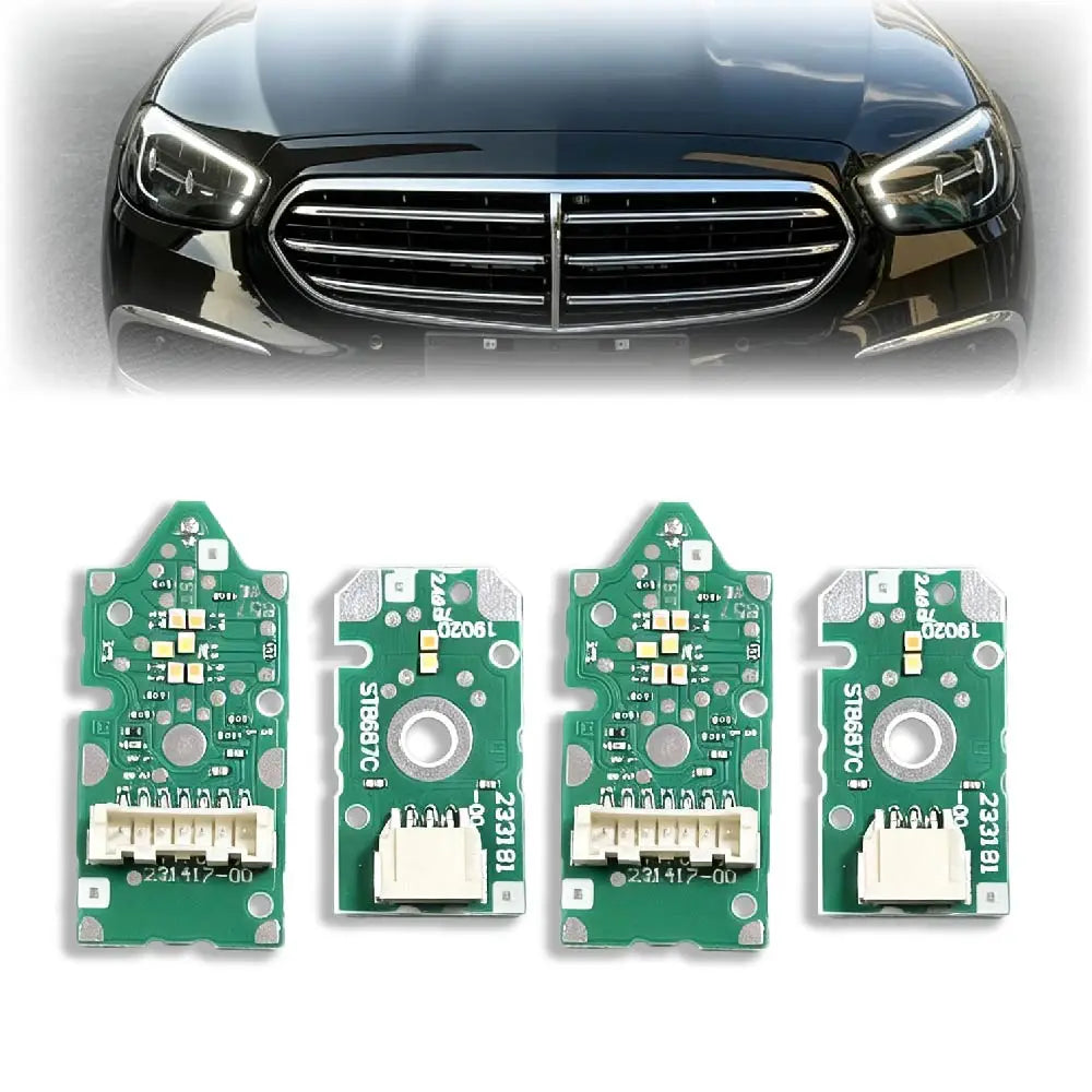 Angel Eyes LED DRL Turn Signal Light Board Chips Daytime Running Light For Mercedes E Class W213 2021 2022