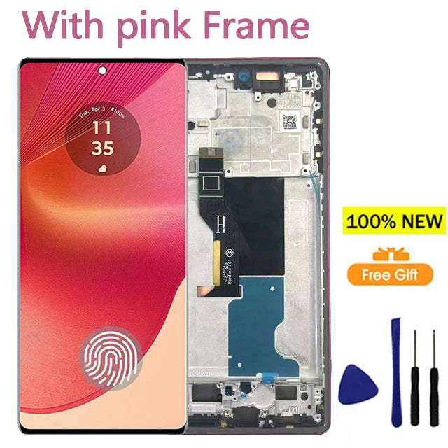 New OLED Display for Motorola Edge 50 Fusion LCD Touch Screen Digitizer for Edge 50 Fusion XT2429-1 LCD Display Replacement