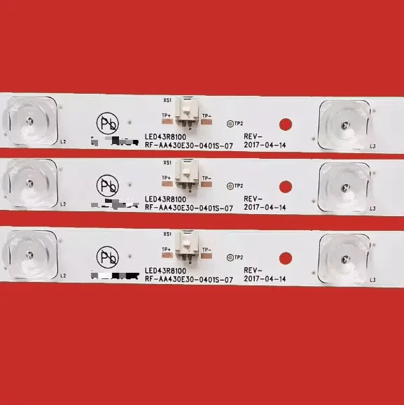 LED Strip for 35022837 35023064 LED43M1 MI LED43R8100 RF-AA430E30E30-0401S-07 1620YT RF-AA430E30-0401S-07