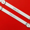 LED Backlight Strip for 2pcs LED strips for Telefunken 24s50t2 24HL4300HA ECG LE2421TS MS-L2668 L2151