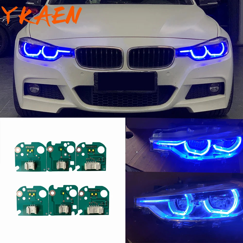 Headlights LED DRL Module Upgrade (2016-2018 LCI LED ONLY) for BMW F30 2016-2018