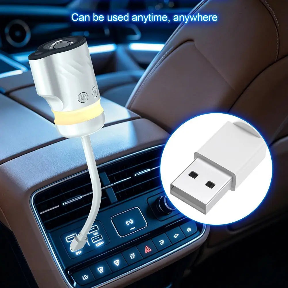 USB Galaxy Starry Sky Projector Light HD Focus Night Light R