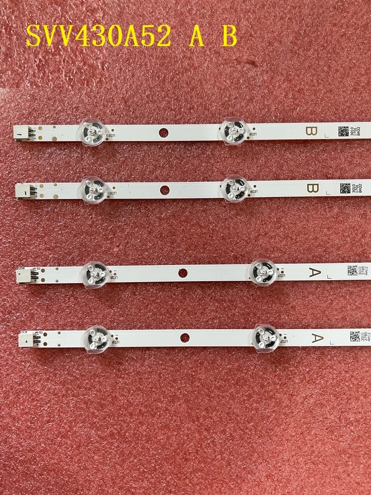 LED Strip for Panasonic TX-43FX550E TX-43F300E TX-43GX555 TX-43GX559ES TX-43GX555B 43T6863DB 43V6863DB