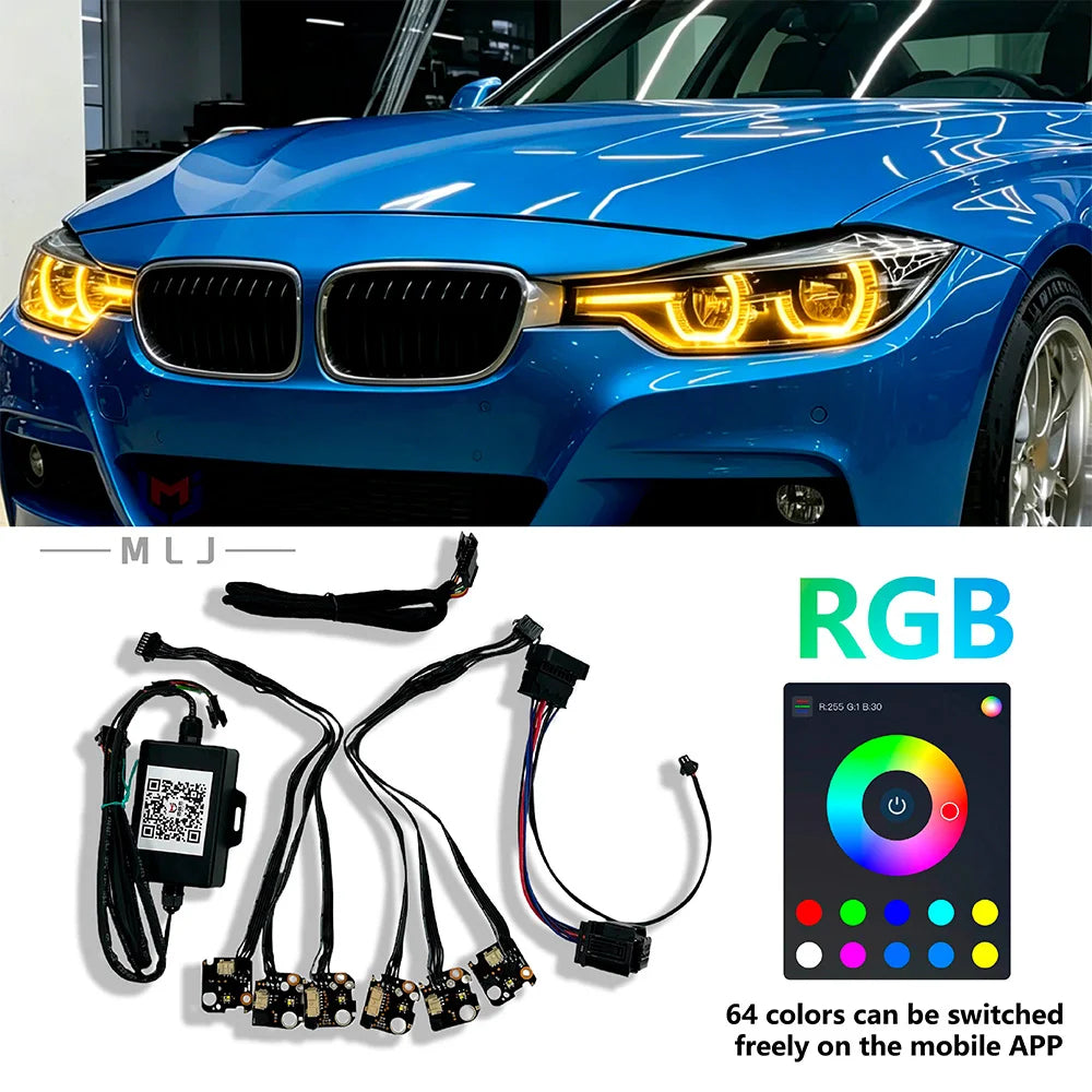 Headlight Plug Internal Wiring Harness For BMW F30 F35 2016-2019 Head Lamp Modify Accessoires