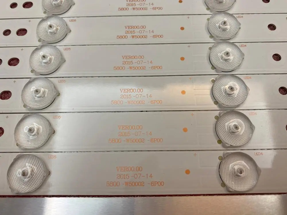 LED Backlight Strip for 12pcs/set LED Backlight Strip for 50UH5500 50UH5530 5835-W50002-2P00 5800-W50002-0P00