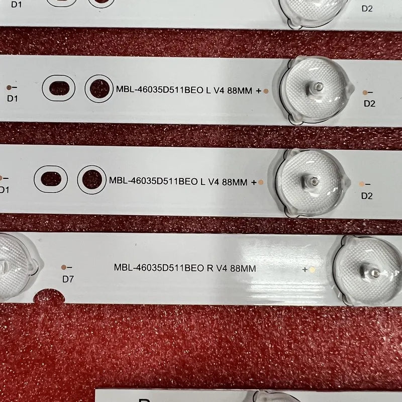 LED Backlight Strip for11LED For Quasar LE46D5QFM BJSJ46D11R-ZC14F-02 BJSJ46D11L-ZC14F-02 Sanyo 46CE460LED
