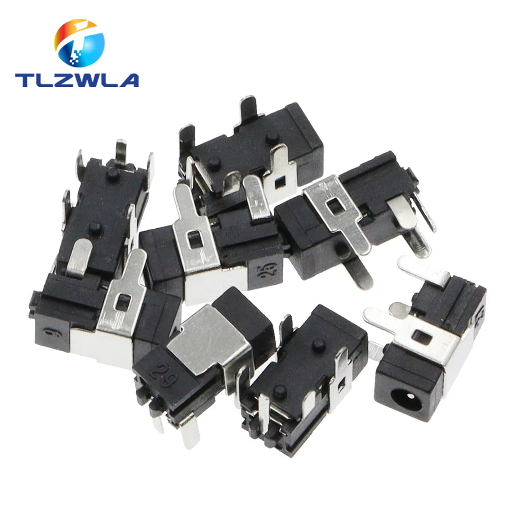 10PCS High Quality DC Power Socket Jack DC-011 Pin 0.7 Needl