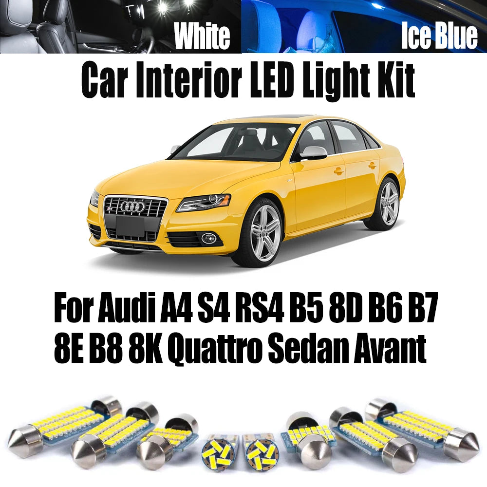 Bulb Kit Car Accessories for Audi RS4 B6 A4