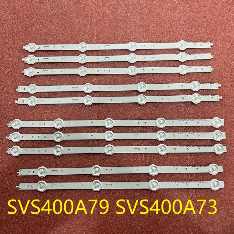 LED Strip for 40PFL3107H 40PFL3208H 40PFL3208K 40PFL3078K/12 40PFL3108T 40PFL3208T SVS400A79 4LED A B D 5LED