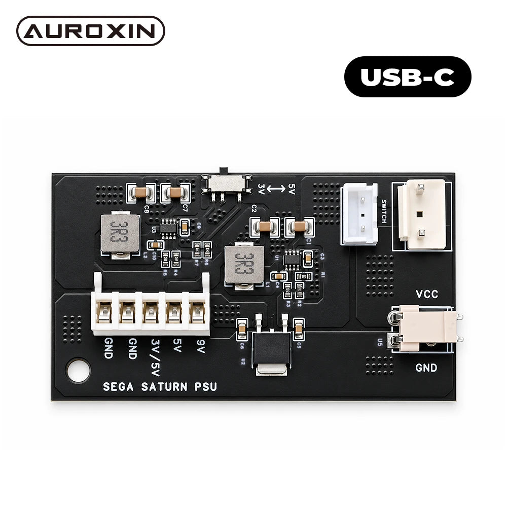 Black USB-C 12V3A Power Supply Board PSU Replacement For SEG