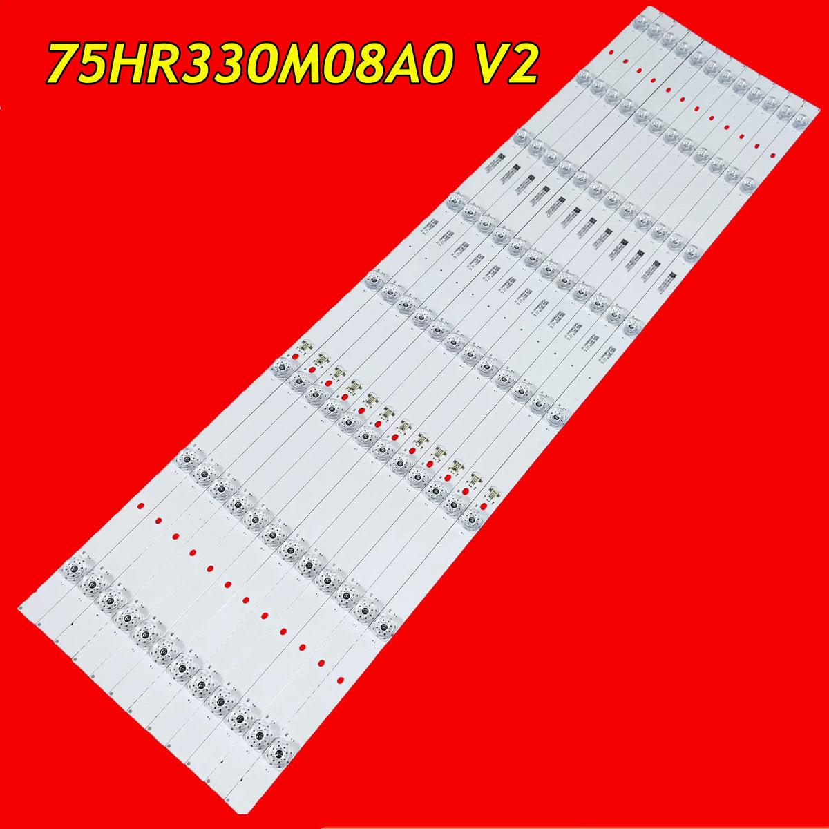 LED Backlight Strip for 75F8 75V2 4C-LB7508-HR04J 4C-LB7508-HR03J 75HR330M08A0 V2 - Replacement TV Backlight