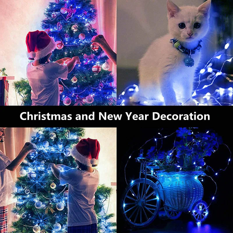 LED Fairy Lights Button Battery Light String Christmas Weddi