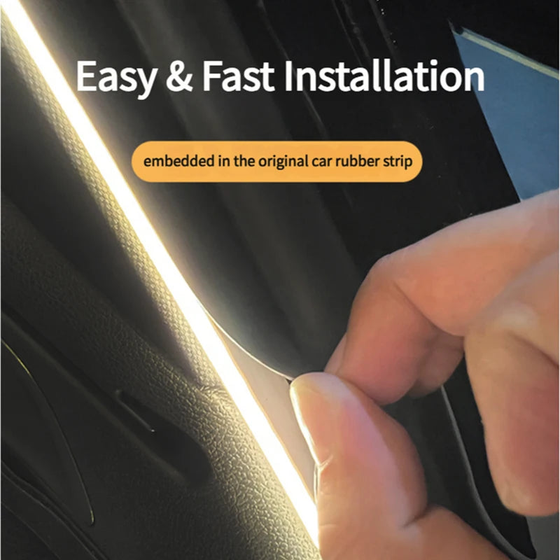 Car Trunk Ambient Light Strip for Suv Flexible PVC Automatic