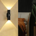 New Dual Head Motion Sensor Wall Lights Indoor Space Decor Lighting Magnetic Suction Portable Flashlight