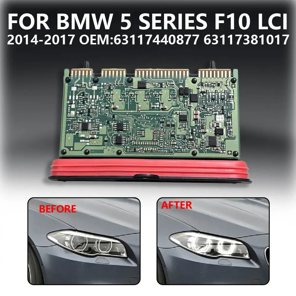 DRL Control Module Unit For BMW 5 Series F10 LCI 2014 2015 2016 2017 Self-Adaption Drive Module Unit for BMW