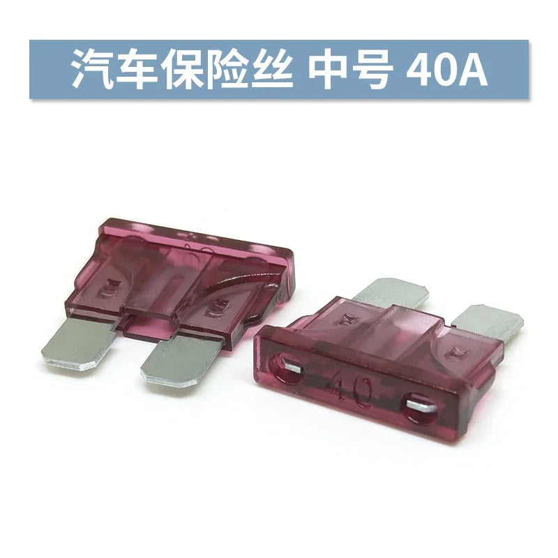 100-10 Pcs miniature M2 Small Medium Car Fuses Automotive Bl