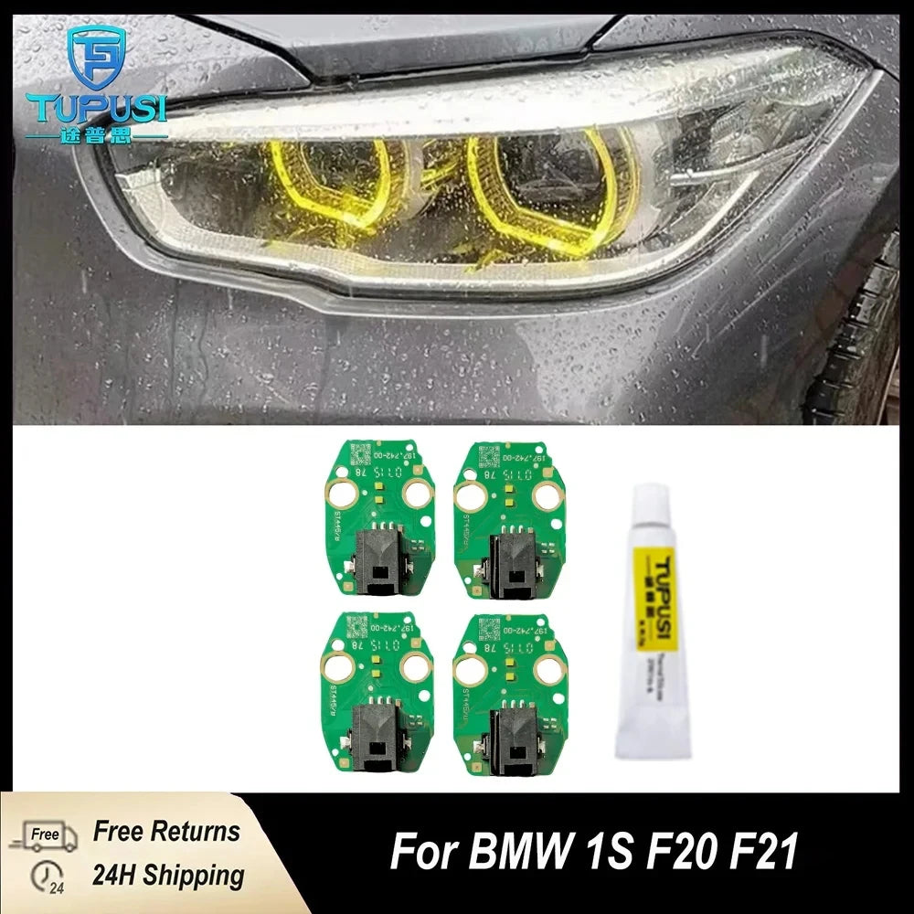 Angel Eyes DRL Boards For 2016 2017 2018 BMW 1 series F20 F21 LCI LED Headlight Daytime Running Light for BMW