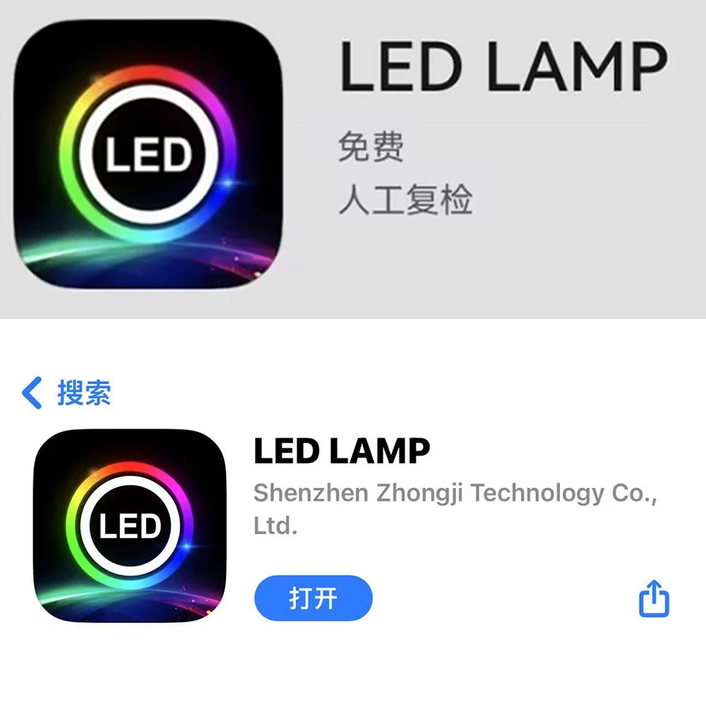 RGBIC LED Lamp App Symphony Full Colors Streamer LED Ambient