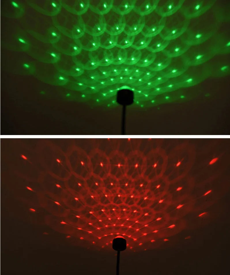 Mini LED Car Roof Star Night Light Projector Atmosphere Gala