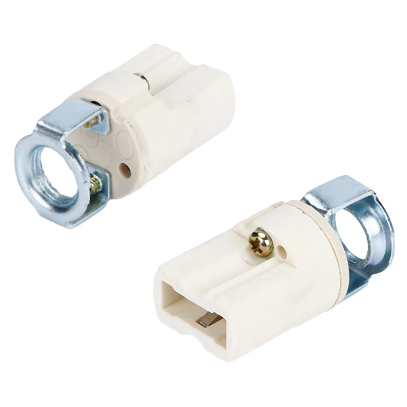New G9 Screw DIY Light Ceramic Lamp Holder Household Table F