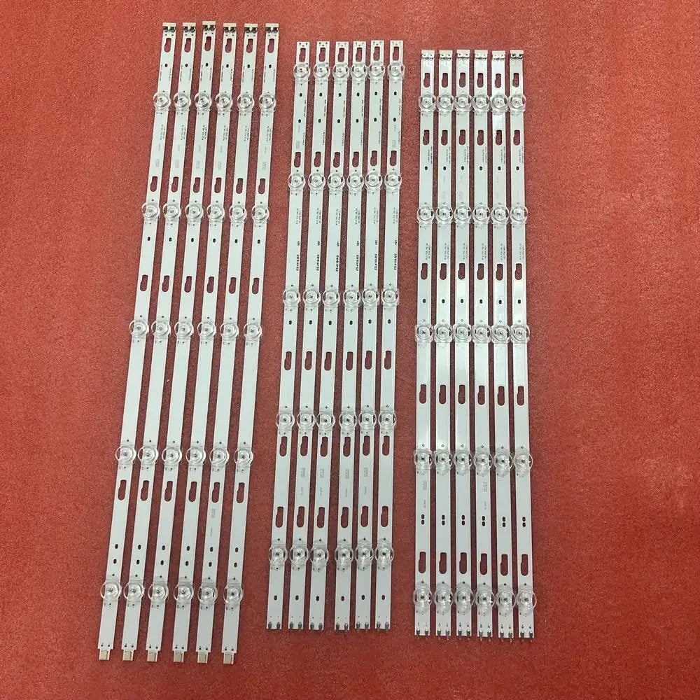 LED Strip for Samsung GU82TU8079U UE82TU8005K UE82TU8070U UN82TU700DF UN82TU7000F BN96-50455A 50456A 50457A
