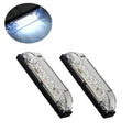 2PCS 6 Led Marker Clearance Light strip Bar Car Interior Exterior Decoration Light Truck Side Marker Light Turn Signal Indicator