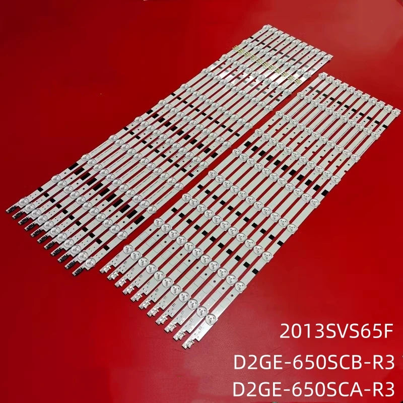 LED Backlight Strip for BN96-25317A 25316A 2013SVS65F UA65F6400 UE65F6400 UN65F6350 UE65F6470 D2GE-650SCB-R3