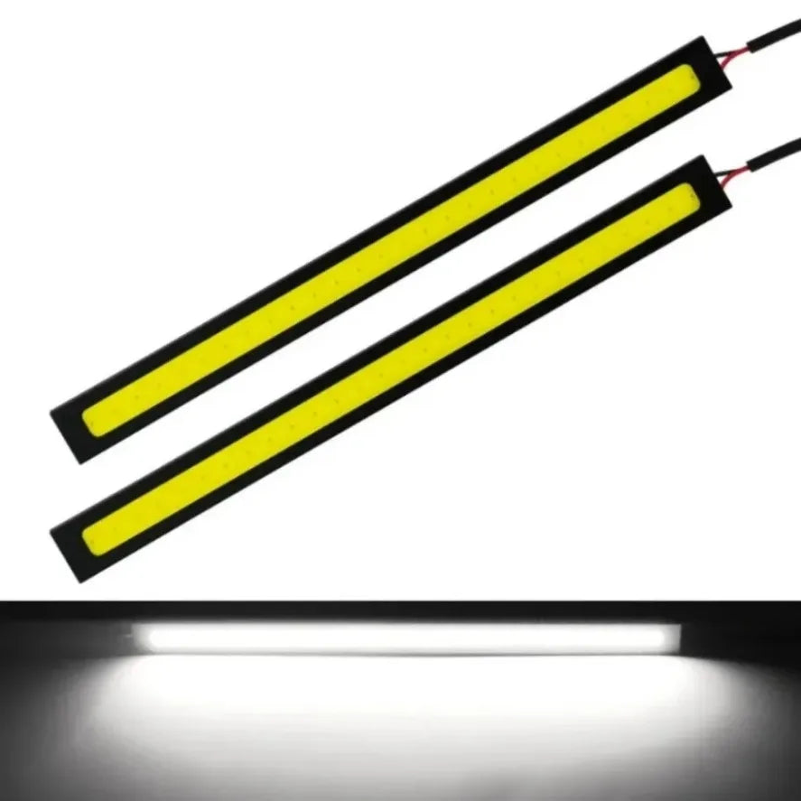 LED COB daytime running lights 17cm waterproof car lighting 