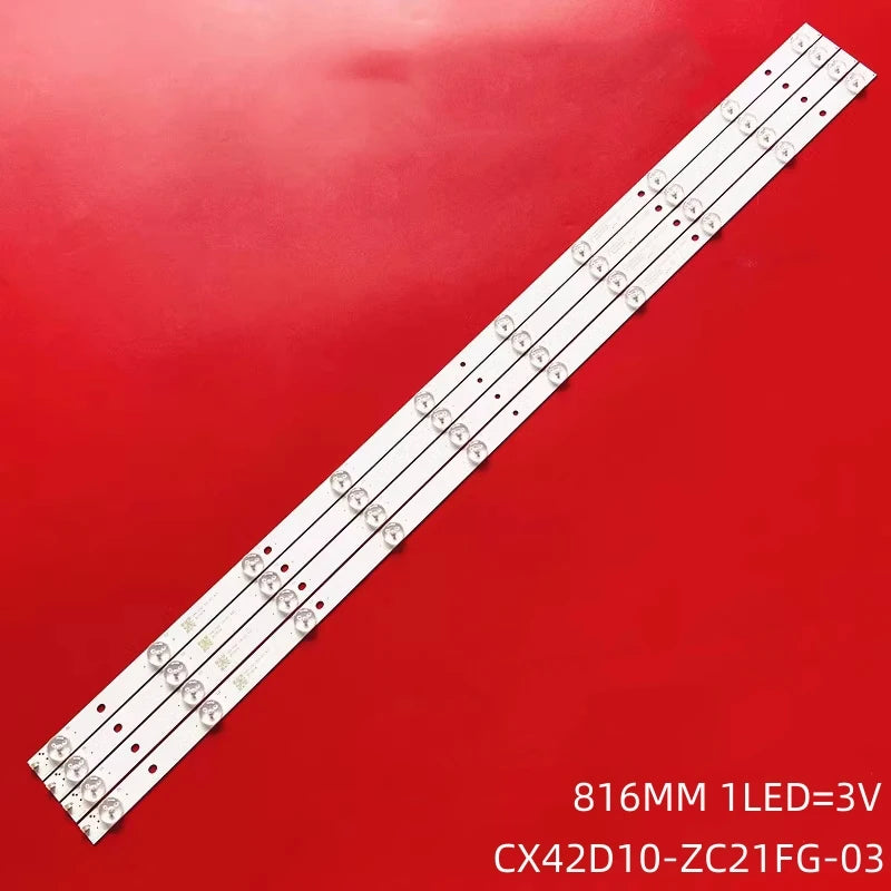 LED Backlight Strip for MS-L1268 V3 CX42D10-ZC21FG-03 303CX420035 180.DT0-416000-2H CX416M03 LED Backlight
