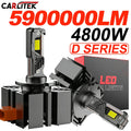 D1S D3S LED Car Headlight Bulb 4800W 6000000LM D3S LED CANbu