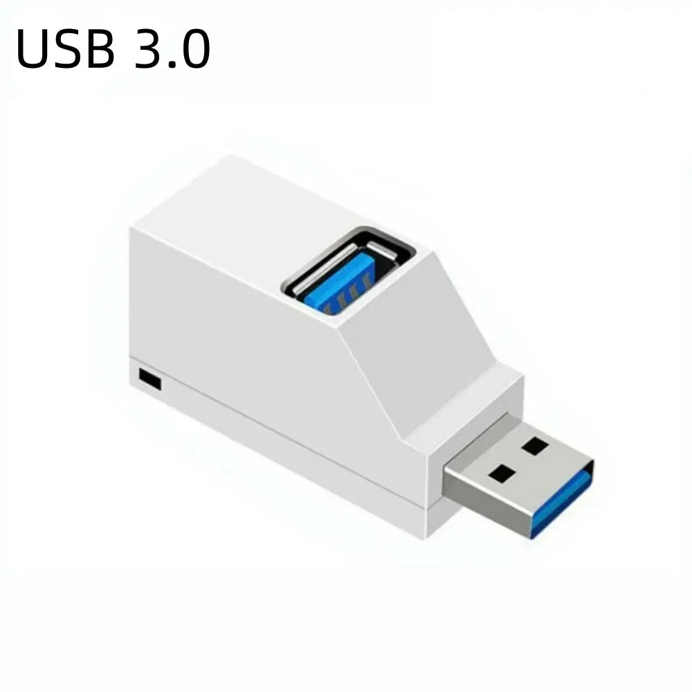 USB 3.0 HUB 3 Ports USB Expander Quick Charge USB Splitter Portable Multi Ports Power Adapter For Laptop PC Computer Accessories