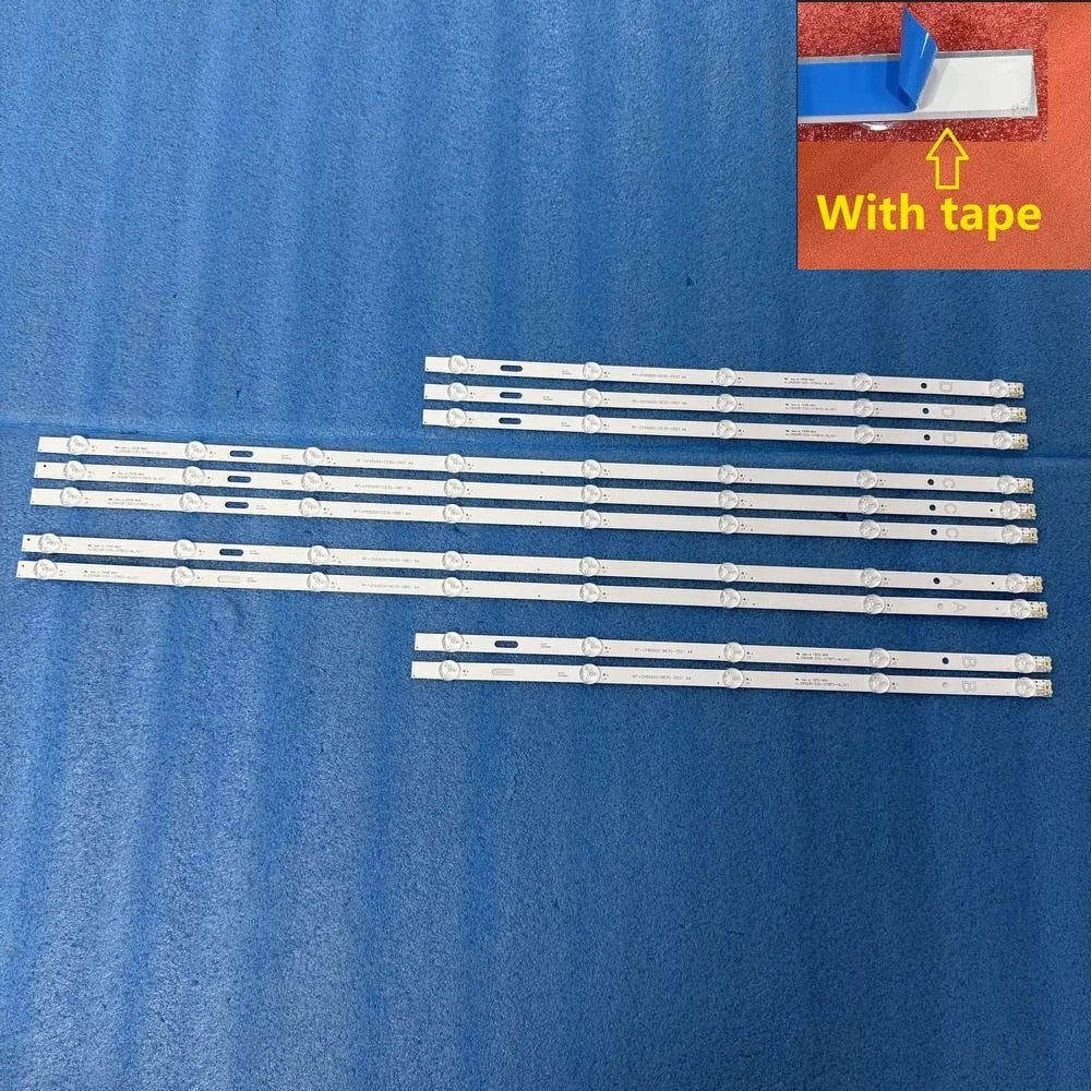 LED Backlight Strip for Full LED backlight strip Bar for Toshiba 65UA6B63DG 65UF3D53DB Telefunken