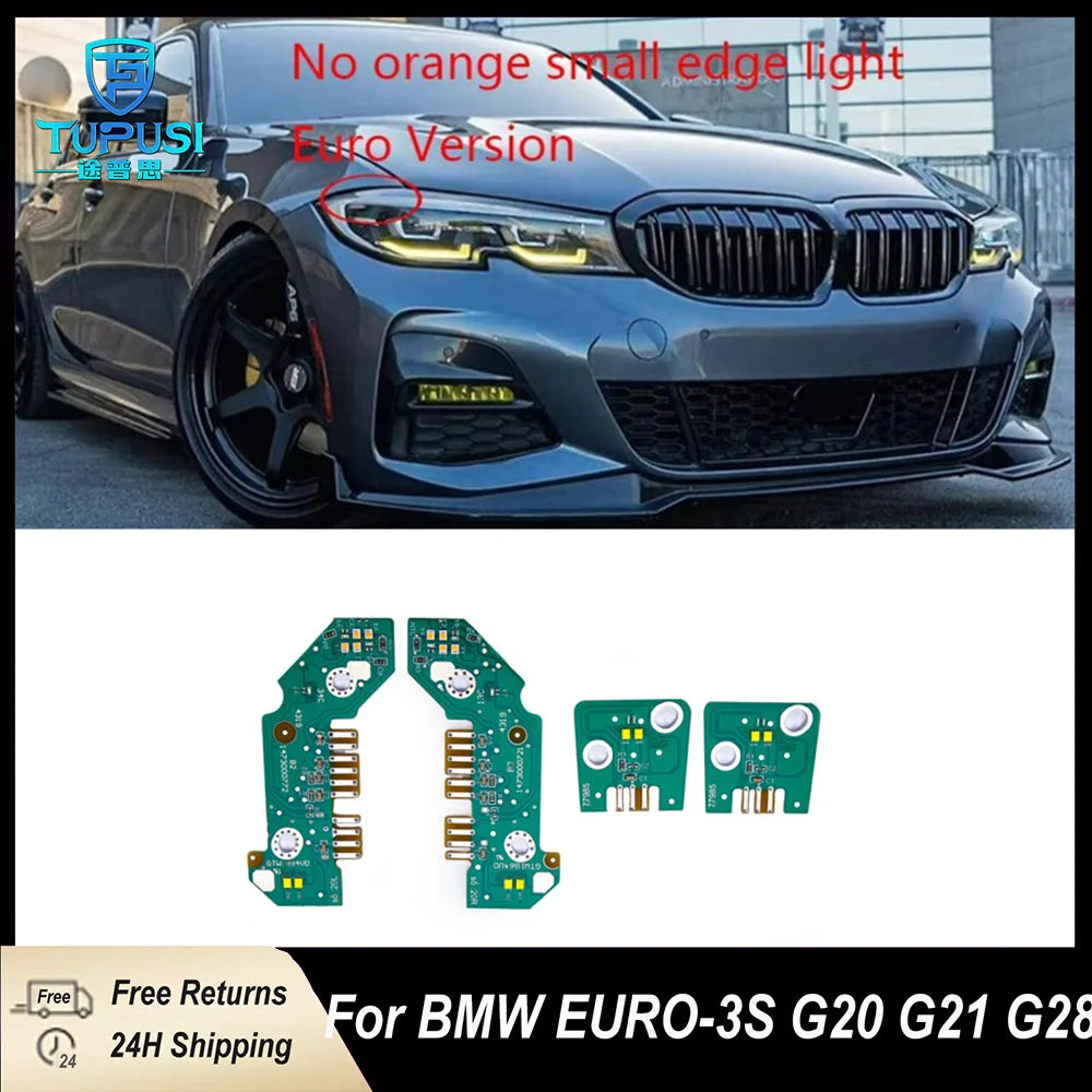 LED Headlight 63118496137 63118496138 1420000423 8496133 Yellow Angel Eyes DRL for BMW G20