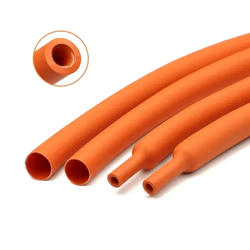 2M 11 Colors 3 1 with Glue Heat Shrink Tube 1.6mm 50mm Dual Wall Adhesive Lined Polyolefin Shrinkage Wire Cable Protect Sleeve