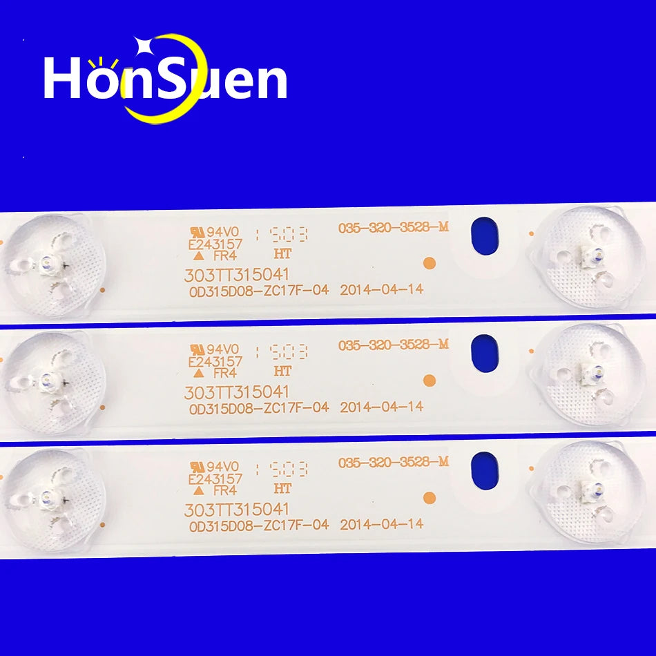 LED Strip TV TD SYSTEMS K32DLT1H POLAROID TQL32R4PR005 TVD1801 32 LC320TU3A A320ED2TU3 0D315D08 OD315D08