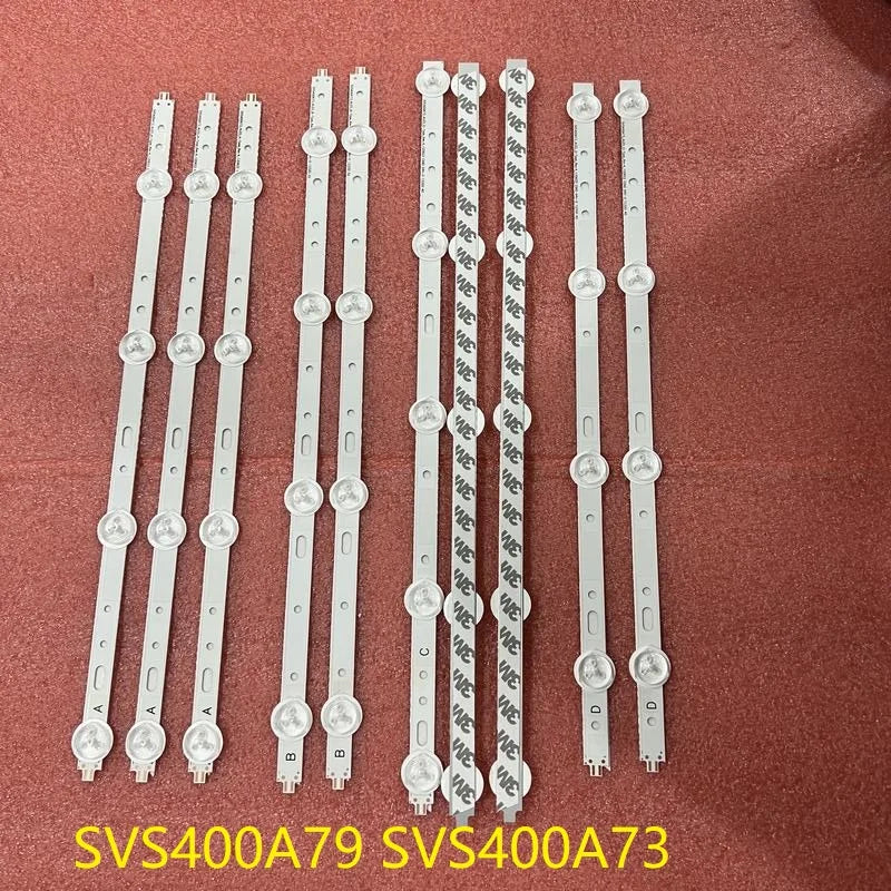 LED Strip for 40PFL3107H 40PFL3208H 40PFL3208K 40PFL3078K/12 40PFL3108T 40PFL3208T SVS400A79 4LED A B D 5LED