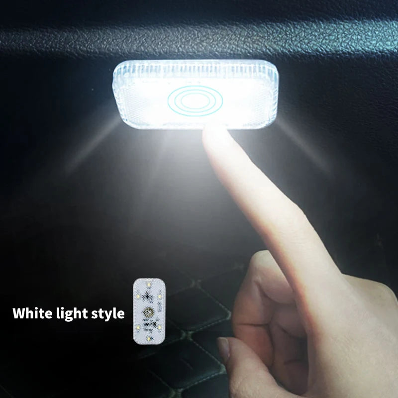 Automotive LED Touch Lighting Reading Lights Roof Lights Emergency Lights Mini Night Lights Interior Decorative Trunk Light