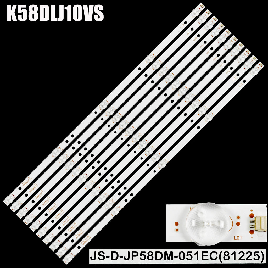 LED Backlight Strip for E58DM1200 CELED58419B7 TVLED584K01 JS-D-JP58DM-051EC(81225) E58DM1000/3030-5S1P