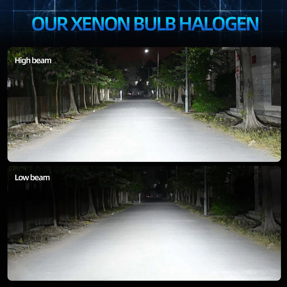 LED Headlight High Low Beam 9005 H11 H8 H9 Fog Light Bulbs A