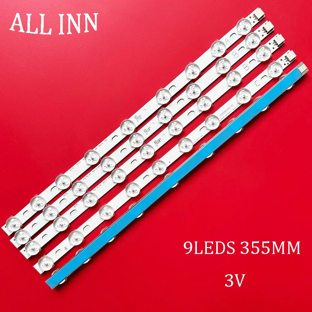 LED Strip for 40" NDV REV1 Vestel Rev0.2 VES400UNDS-02 VES390UNDA-01 Telefunken D39F182N D39F185N3 D39F185N3C