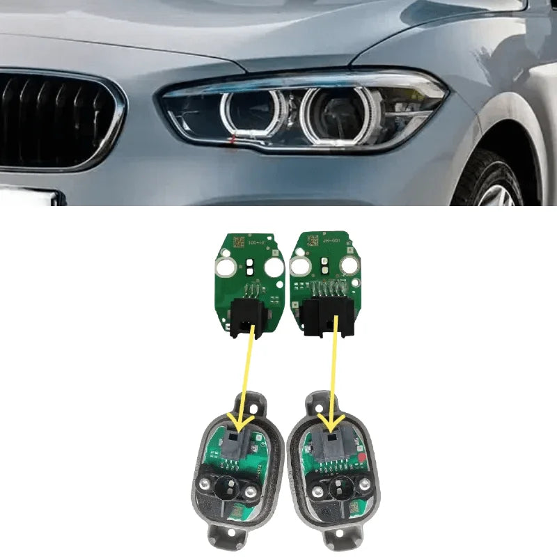 Angel Eyes Board For 2017 BMW 1 Series F20 F21 LCI 114d 116d 116i 118d LED Headlight Daytime Light Module for