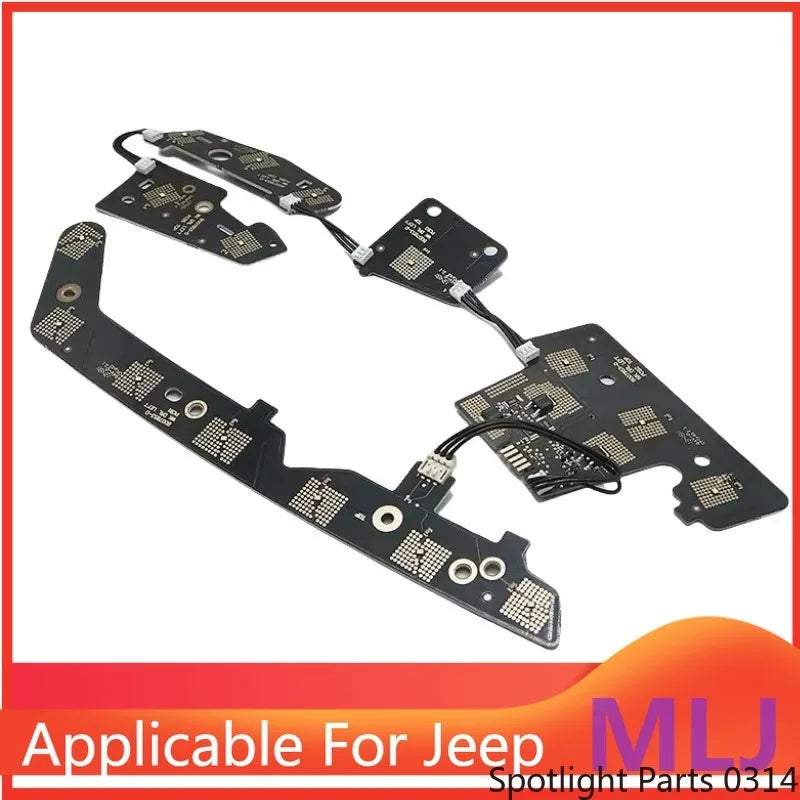 Headlight LED Board Angel Eye Chip Daytime Running Ligtht Car Accessories for JEEP WK2 2014-2021