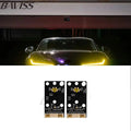 DRL Car Hernia Headlights DRL Chip Ballast LED Panel Yellow European Versionber DRL for Toyota A90
