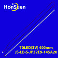 LED Backlight Strip for 3V LED Backlight strip 70 Lamps 400mm For 32S300 32S500 32S310 32L30 E32E9100