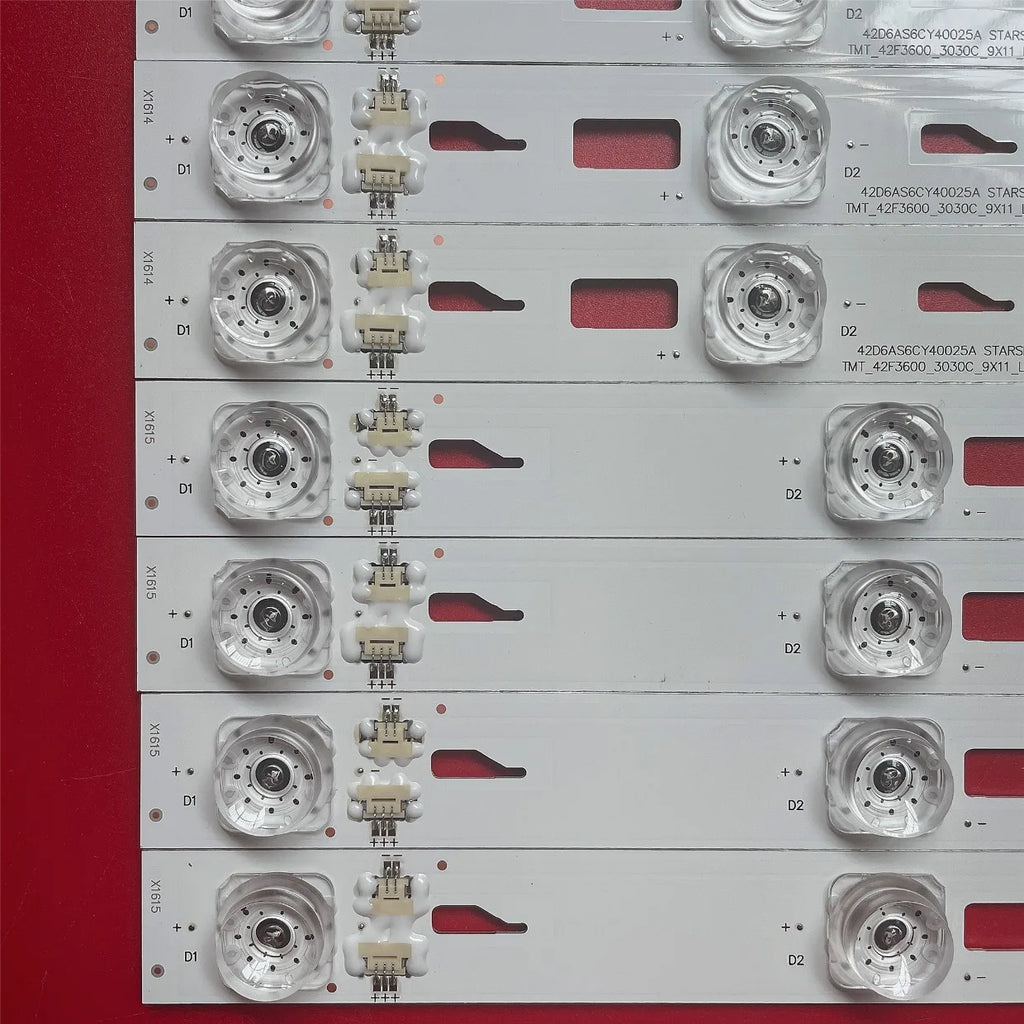 LED Backlight Strip for 9pcs LED strips For L42F3600A-3D D42E161 4C-LB4205-YH1 4C-LB4206-YH3 40-LB4214-LBB2LG